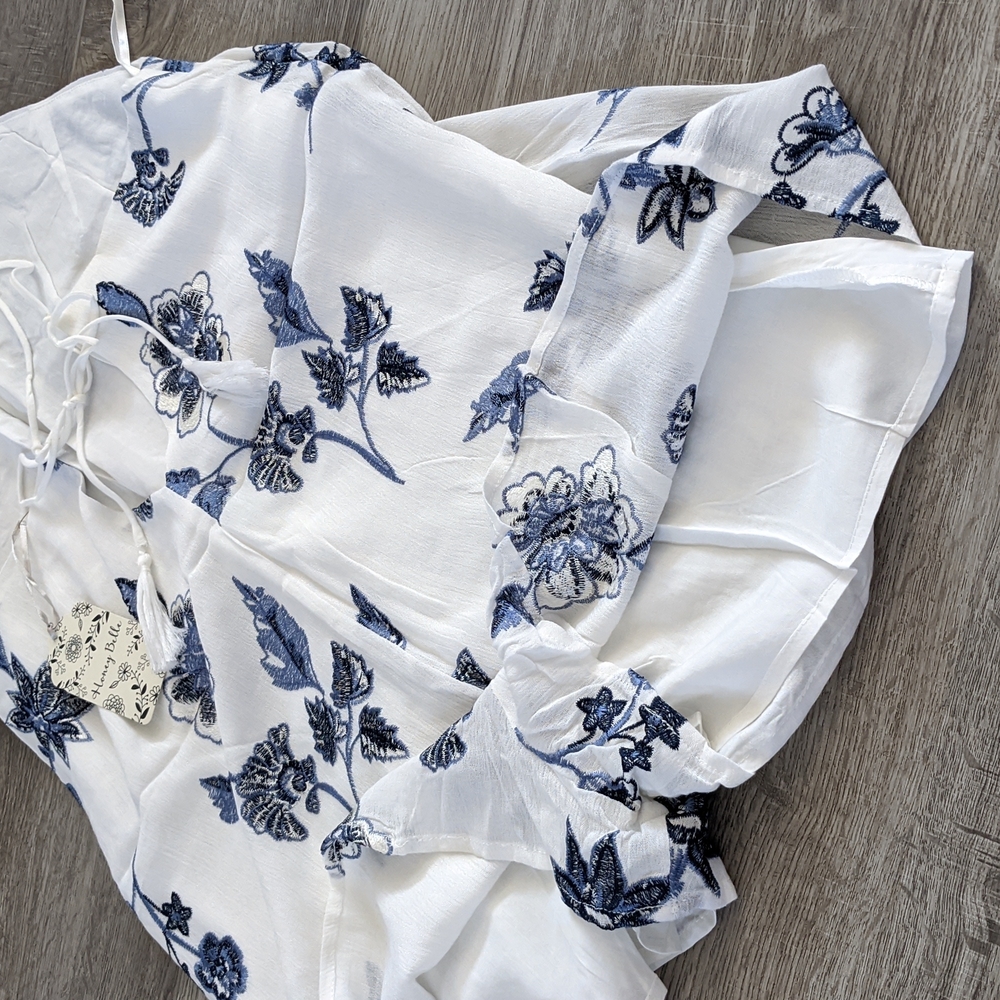 EMBROIDERED ROMPER - Picture 10 of 11